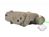 FMA PEQ 15 Battery Case + Green Laser DE TB544